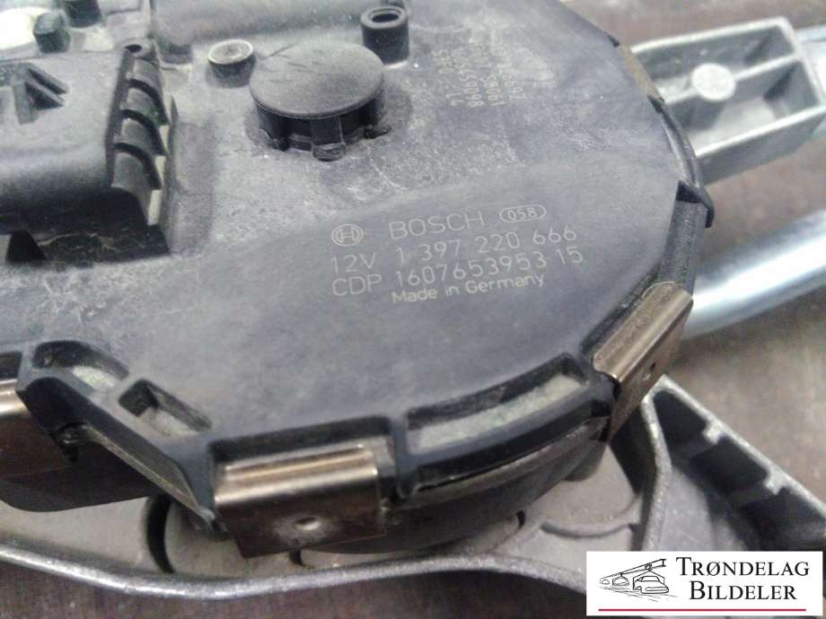 Viskermotor frontrute komplett m/overføring til Mercedes E-Klasse 2013-2016 (Fase 2) (W212) (W212) (BOSCH|1 397 220 666|)
