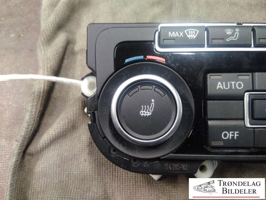 Varmeapparat betjening til VW Tiguan 2011-2016 (Type I, Fase 2)  (BHTC|5K0907044FA|5HB009746-63|)