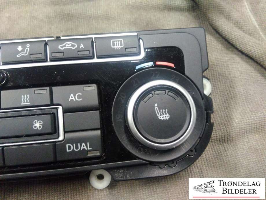 Varmeapparat betjening til VW Tiguan 2011-2016 (Type I, Fase 2)  (BHTC|5K0907044FA|5HB009746-63|)