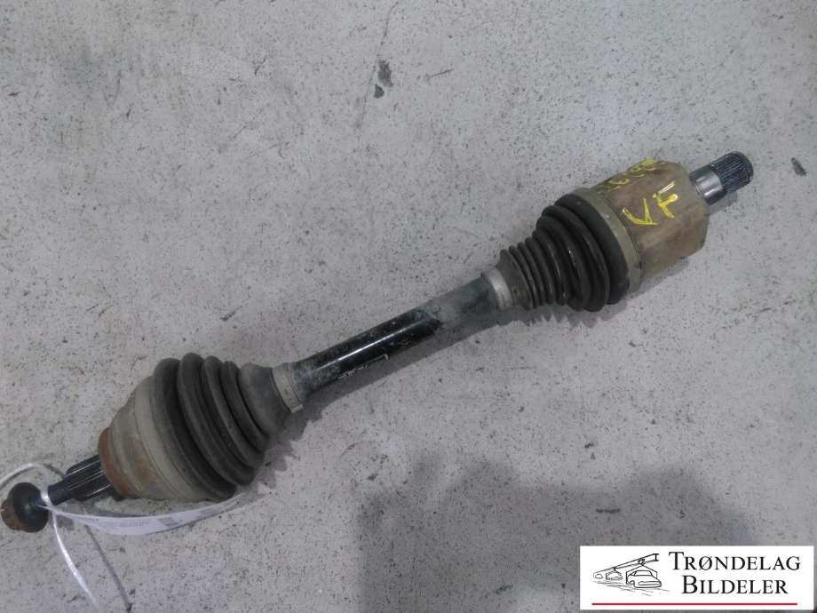 Drivaksel venstre foran, diesel/automat til VW Tiguan, 2011-2016 (Type I, Fase 2)  (5N0407763J)