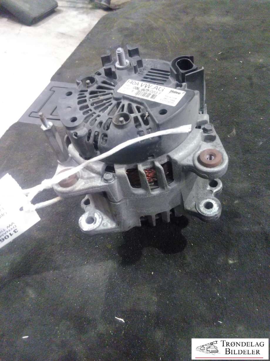 Dynamo diesel til VW Tiguan 2007-2011 (Type I, Fase 1)  (VALEO|03L93023F|TG14C026|2607703A)