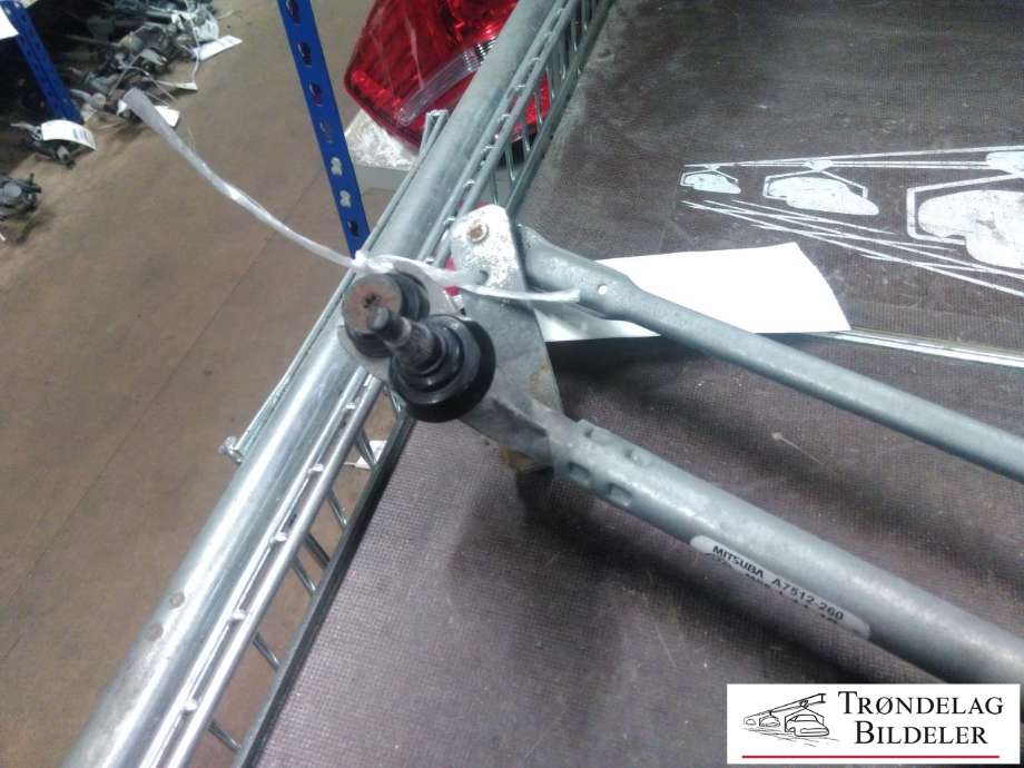 Viskermotor frontrute komplett m/overføring til VW Scirocco 2008-2013 (BOSCH/VW AG|1K8955119D|1397220924|0930224454)