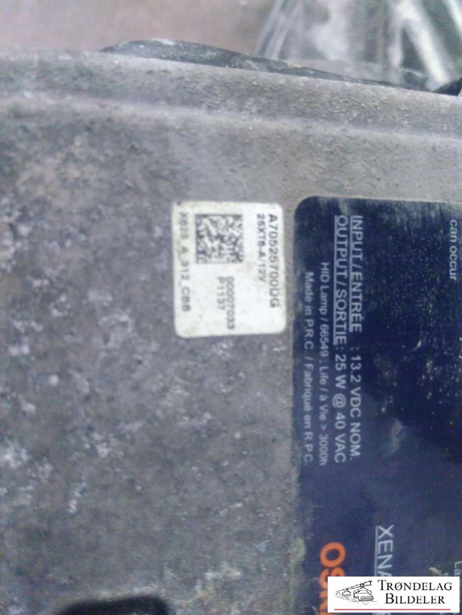 Frontlykt høyre xenon til Ford Focus, electric 2012-2018  (CM58-13D154-AB|)