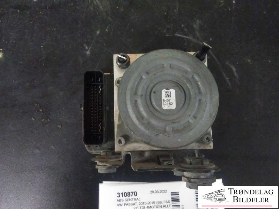 ABS sentral til VW Passat 2015-2019 (Fase 1) (B8) (B8) (ATE|3Q0 614 517 AC|3Q0 907 379 AC|)