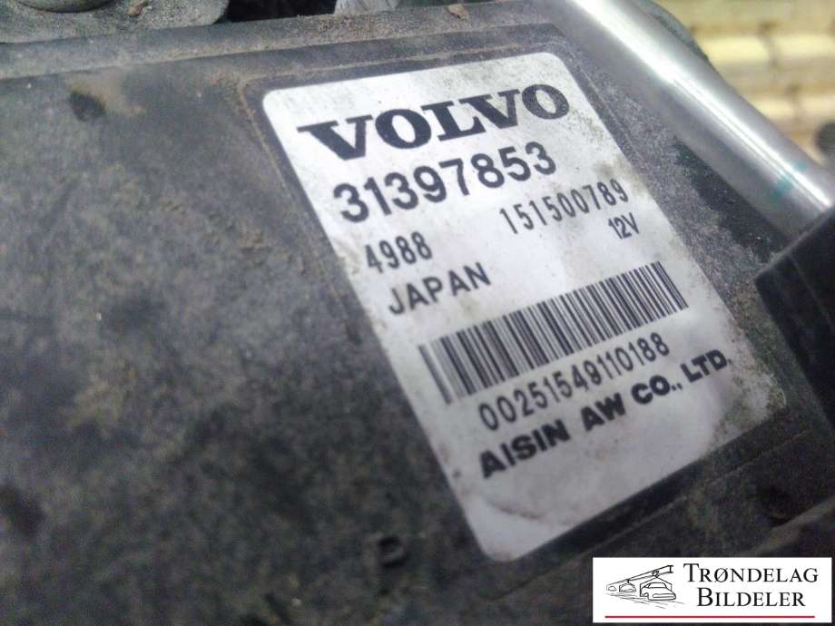 Girkasse automat til Volvo V70 2014-2016 (Type III, Fase 2)  (TF-71SC|1285202|36010107)