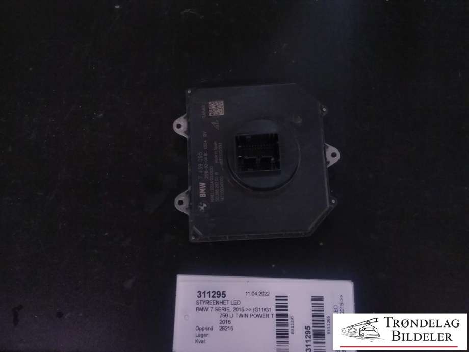Styreenhet LED til BMW 7-Serie 2015-->> (G11/G12) (G11/G12) (BMW|7439095|50 395 282 00 18|)