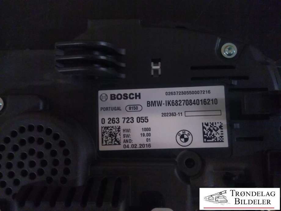 Instrumentpanel til BMW 7-Serie 2015-->> (G11/G12) (G11/G12) (BOSCH|0 263 723 055|IK6827084016210|202363-01)