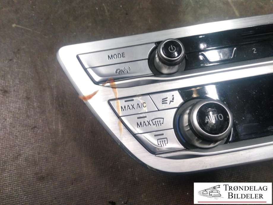 Varmeapparat betjening til BMW 7-Serie 2015-->> (G11/G12) (G11/G12) (64116822774|61 31 5 A48 108|)