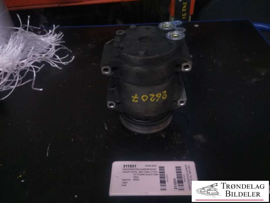 Aircondition kompressor til Volvo XC70, 2001-2004 (Type I, Fase 1)