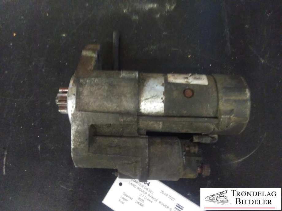 Starter diesel til Land Rover Range Rover Sport 2005-2013  