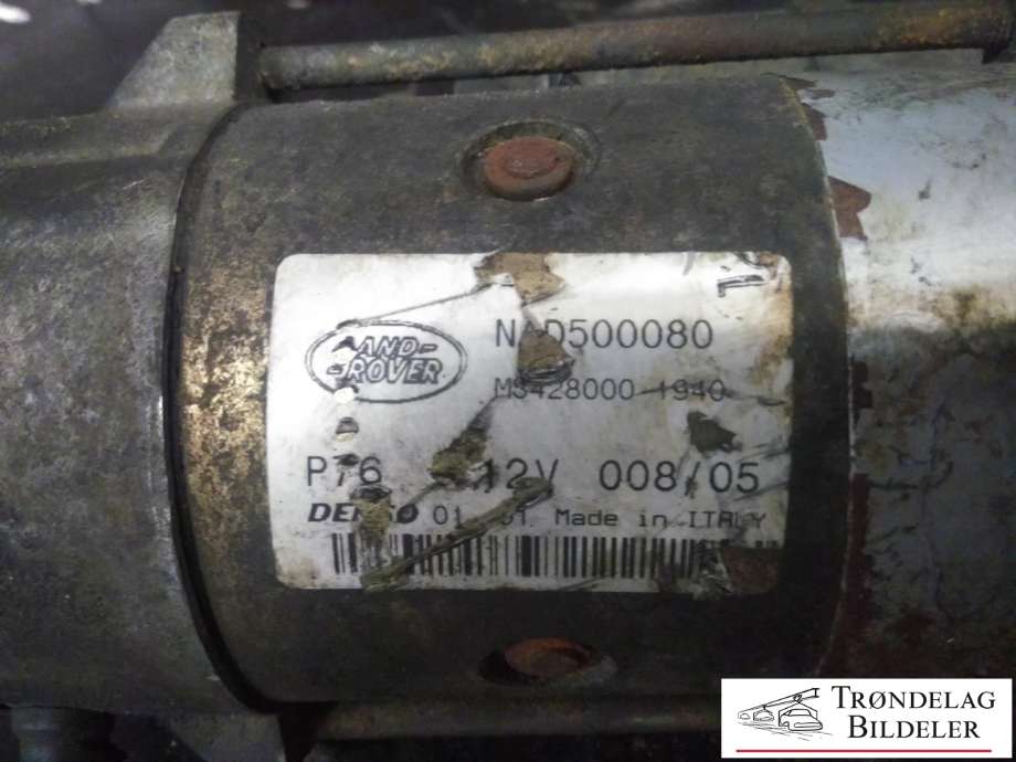 Starter diesel til Land Rover Range Rover Sport 2005-2013  