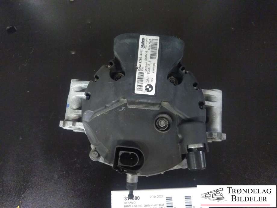 Dynamo til BMW 7-Serie 2015-->> (G11/G12) (G11/G12) (VALEO|8611280 AI01|2621784A|)