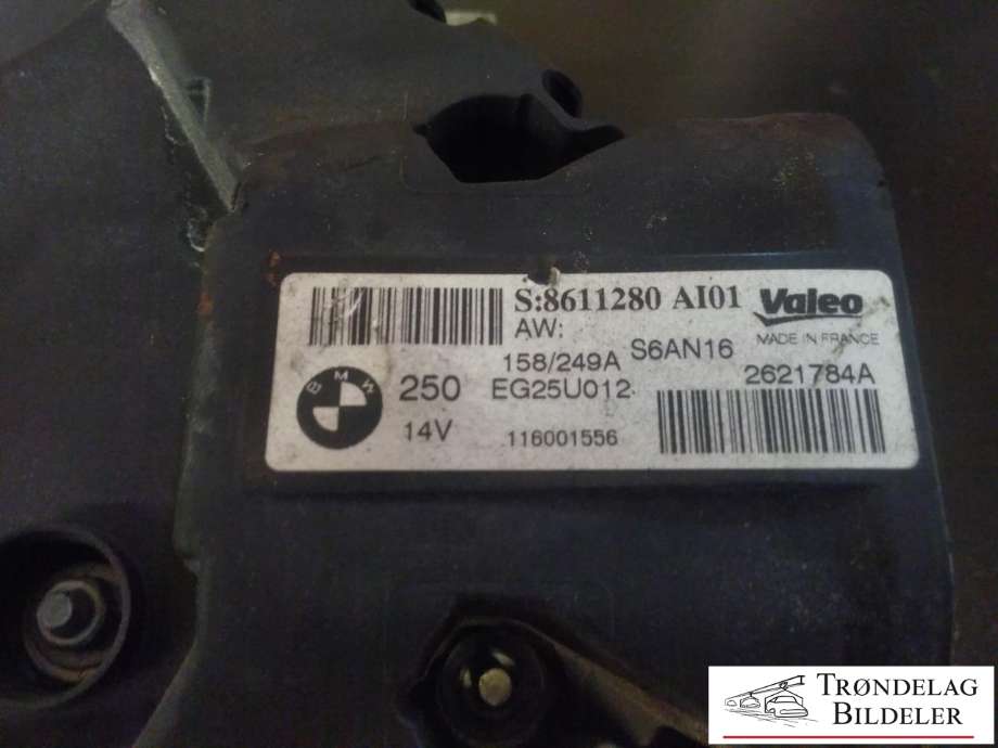 Dynamo til BMW 7-Serie 2015-->> (G11/G12) (G11/G12) (VALEO|8611280 AI01|2621784A|)
