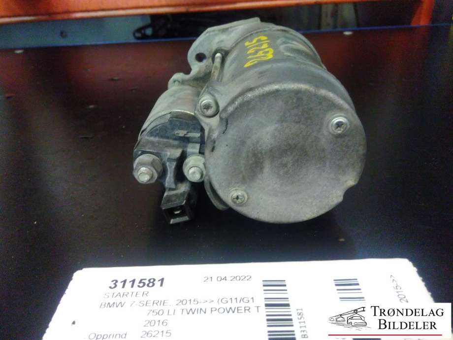 Starter til BMW 7-Serie 2015-->> (G11/G12) (G11/G12) (DENSO|8657337-01|438000-3570|)