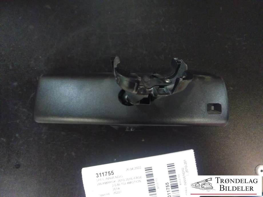 Speil innvendig til VW Amarok 2010-2016 (Type I, Fase 1)  (1N0 857 511 F|)