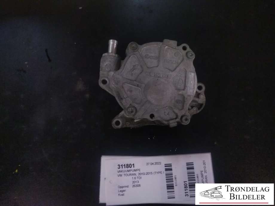 Vakuumpumpe til VW Touran 2010-2015 (Type I, Fase 3) (03L 145 100|)