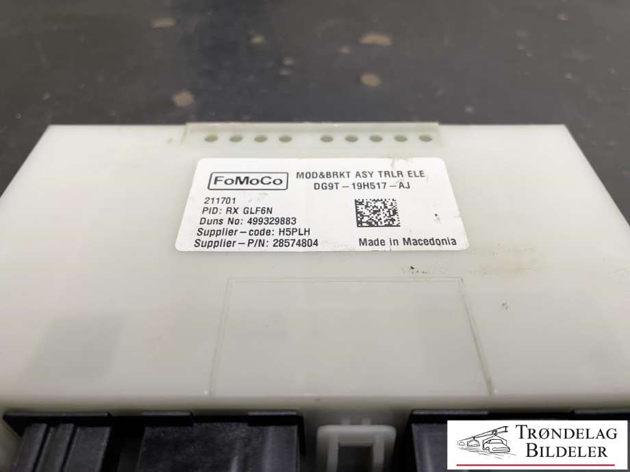Styreenhet hengerfeste til Ford Mustang Mach-e 2020-->>  (FOMOCO|DG9T-19H517-AJ|499239883|)