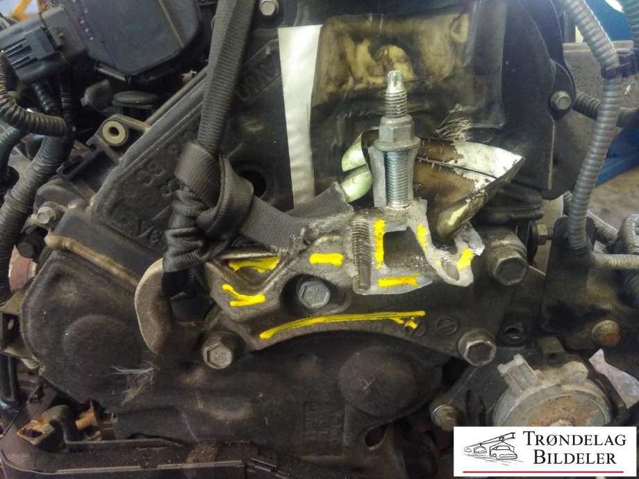 Motor diesel til Ford Fiesta 2008-2012 (Type VI, Fase 1)  (KVJA|)