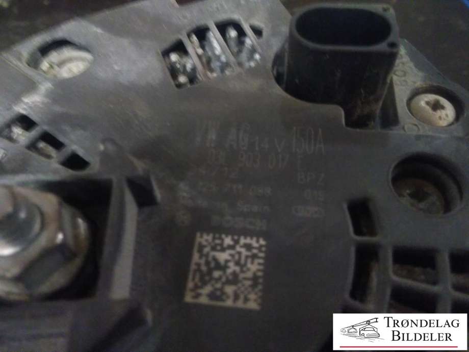 Dynamo diesel til Audi A5 2007-2016 (Type I) (VW AG|03L 903 017E|)