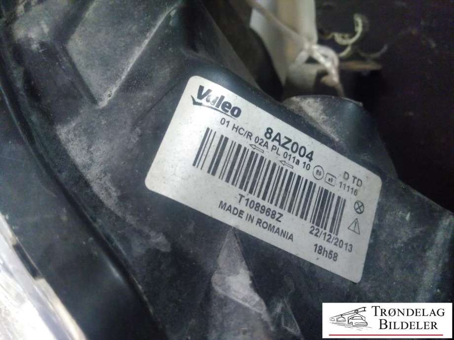 Frontlykt høyre halogen til Mopedbil Aixam 0-->>  (AIX-800BL003|)