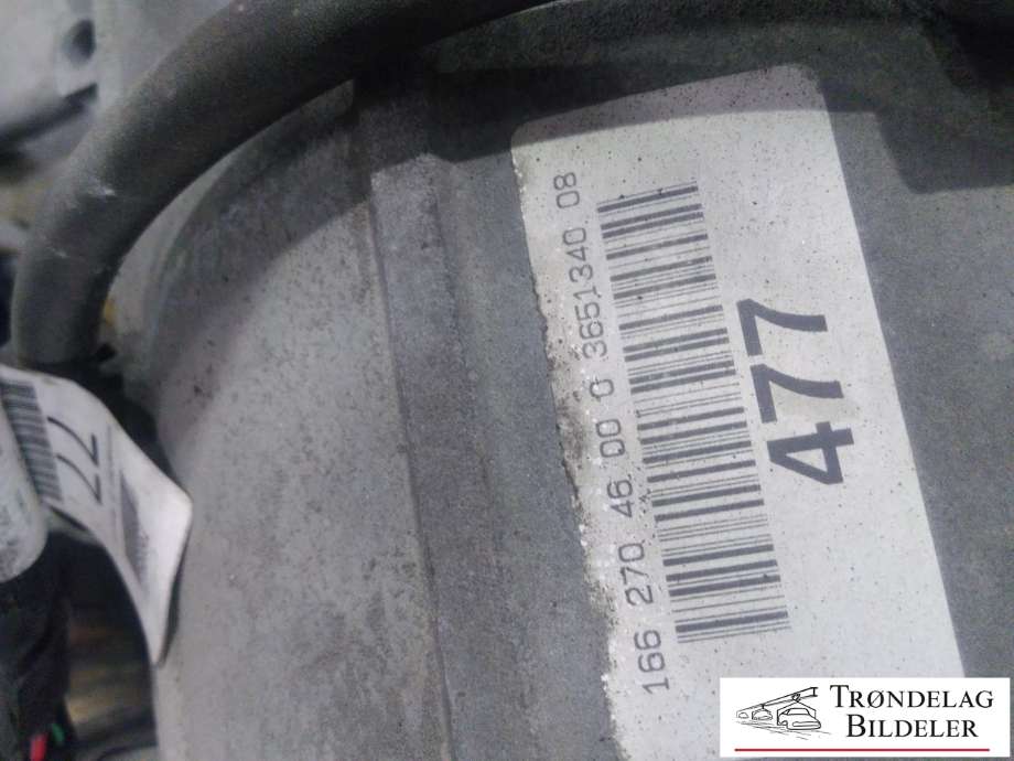 Girkasse 4WD hovedkasse til Mercedes ML 2011-2015 (Fase 1) (W166) (W166) (1662704600|0365134008|)