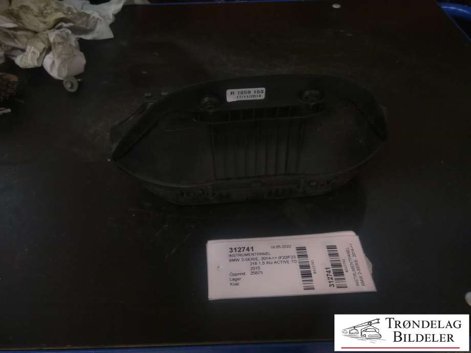 Instrumentpanel til BMW 2-Serie, Active/Gran Tourer 2014-->> (F45/F46) (F45/F46) (176494 11|2617079-10|)