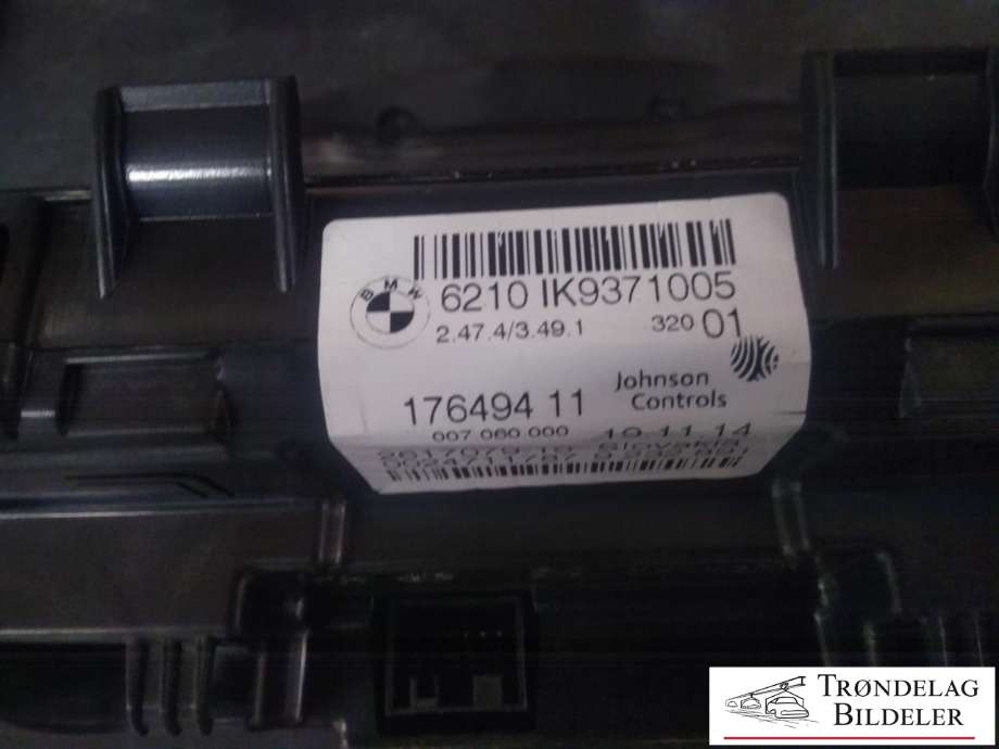 Instrumentpanel til BMW 2-Serie, Active/Gran Tourer 2014-->> (F45/F46) (F45/F46) (176494 11|2617079-10|)