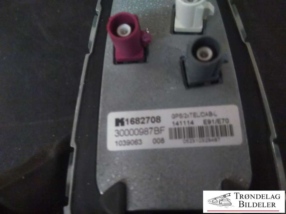 Antenne til BMW 2-Serie, Active/Gran Tourer 2014-->> (F45/F46) (F45/F46) (BMW|65 20 6 959 147|)