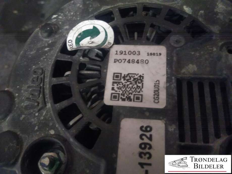 Dynamo diesel til Mercedes E-Klasse 2013-2016 (Fase 2) (W212) (W212) (A 000 906 85 04||14V/200A VALEO)
