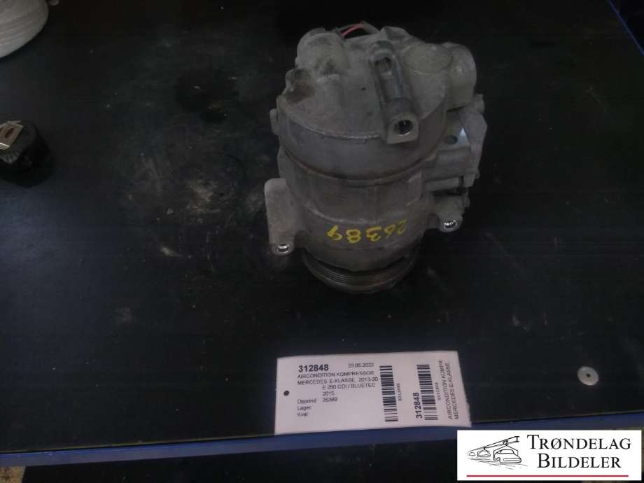 Aircondition kompressor til Mercedes E-Klasse, 2013-2016 (Fase 2) (W212) (W212)