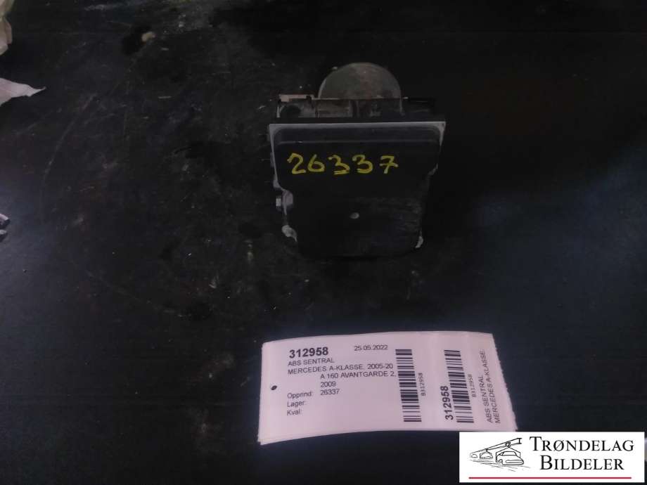 ABS sentral til Mercedes A-Klasse, 2005-2012 (W169) (W169) (BOSCH|0 265 950 986)