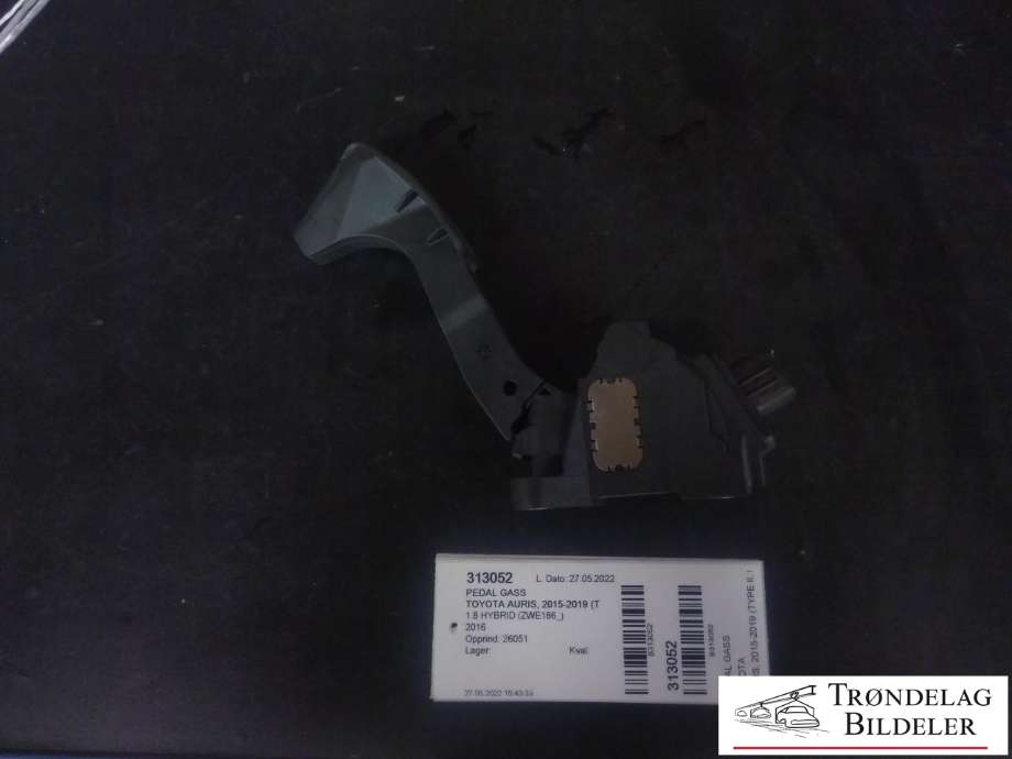 Pedal gass til Toyota Auris 2015-2019 (Type II, Fase 2) (78110-02120|16285B|16427700516)