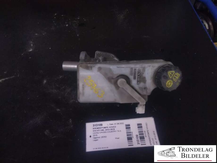 Bremsepumpe hoved til Volvo V40, 2012-2019 (VOLVO|31362931)