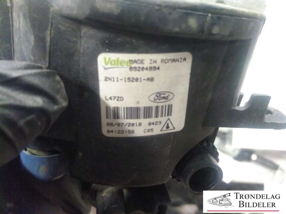 Tåkelykt venstre foran til Ford Transit Courier 2014-2018 (Type I, Fase 1) (VALEO|892041894|2N11-15201-AD|)