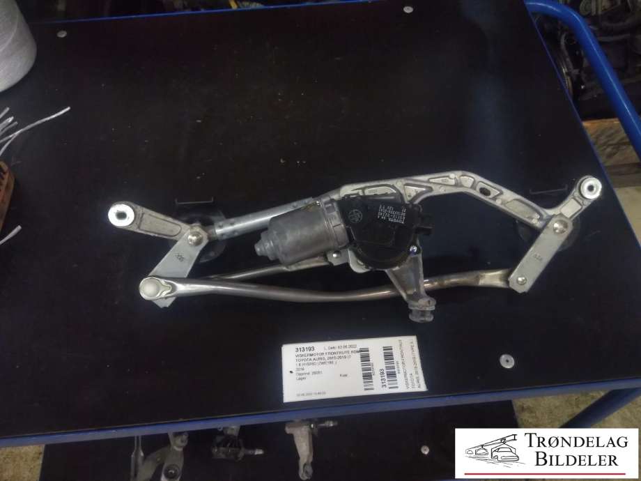 Viskermotor frontrute komplett m/overføring til Toyota Auris 2015-2019 (Type II, Fase 2) (TOYOTA|85110-02340|AE159300-3562|)