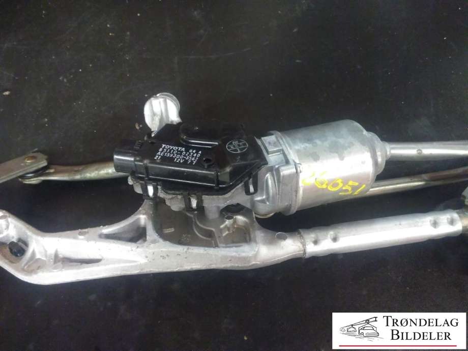 Viskermotor frontrute komplett m/overføring til Toyota Auris 2015-2019 (Type II, Fase 2) (TOYOTA|85110-02340|AE159300-3562|)