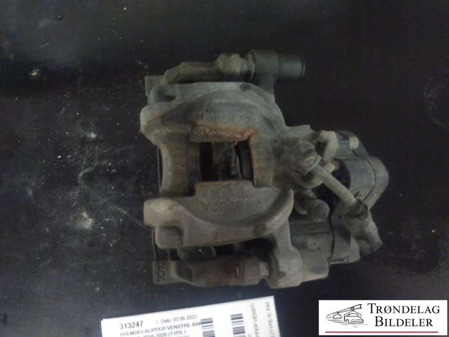 Bremsecaliper venstre bak, elektrisk til Audi A3 2016-2020 (Type III, Fase 2) (8V0 615 423|8V0 615 423 D|8V0 615 425|8V0 615 425 SL7|3Q0 998 281|8V0 998 281|272X10MM)