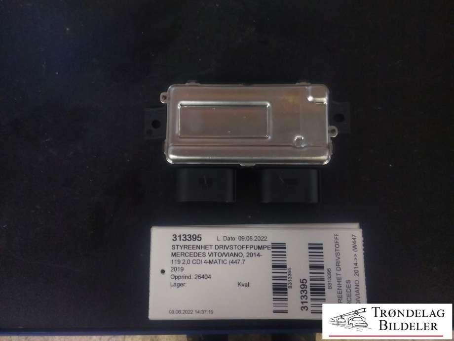 Styreenhet drivstoffpumpe til Mercedes Vito, 2014-->> (W447) (W447) (A 000 900 82 14)