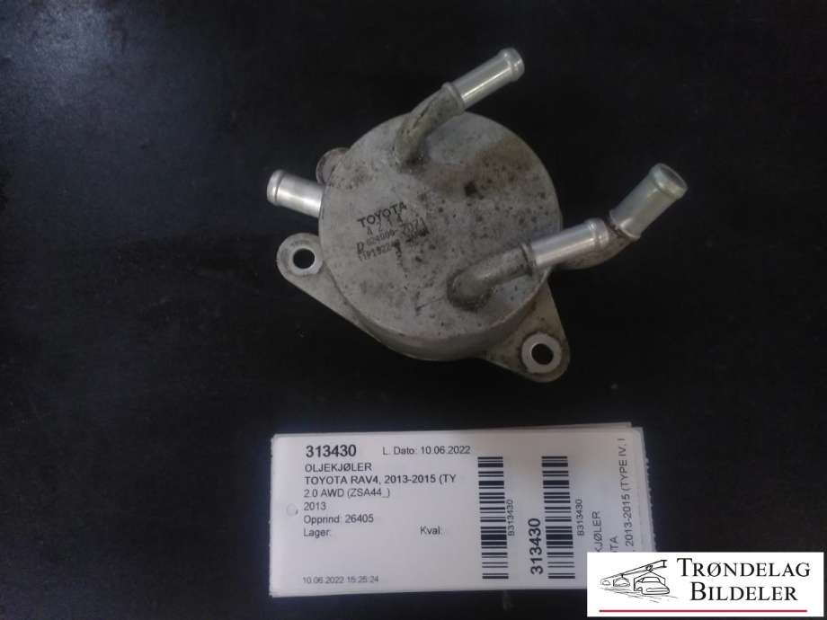 Oljekjøler til Toyota RAV4, 2013-2015 (Type IV, Fase 1)  (TOYOTA|024000-7071)
