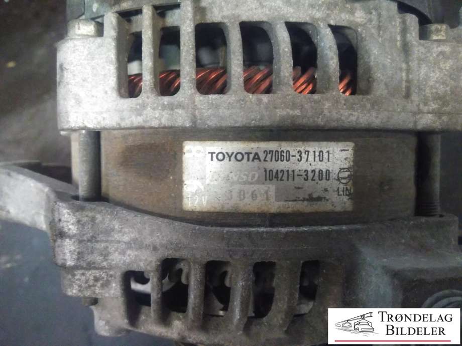 Dynamo til Toyota RAV4 2013-2015 (Type IV, Fase 1)  (TOYOTA|27060-37101|104211-3200|)
