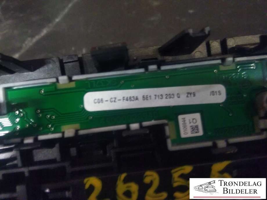 Girstang/girvelger automat til Škoda Octavia 2013-2016 (Type III, Fase 1)  (5E1 713 203 Q|)
