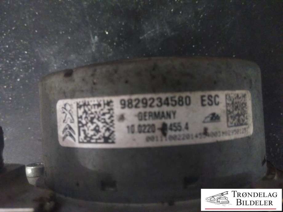 ABS sentral til Peugeot 2008 2013-2019 (Type I)  (ATE|10.0916-3919.3|28.5161-6805.3|)
