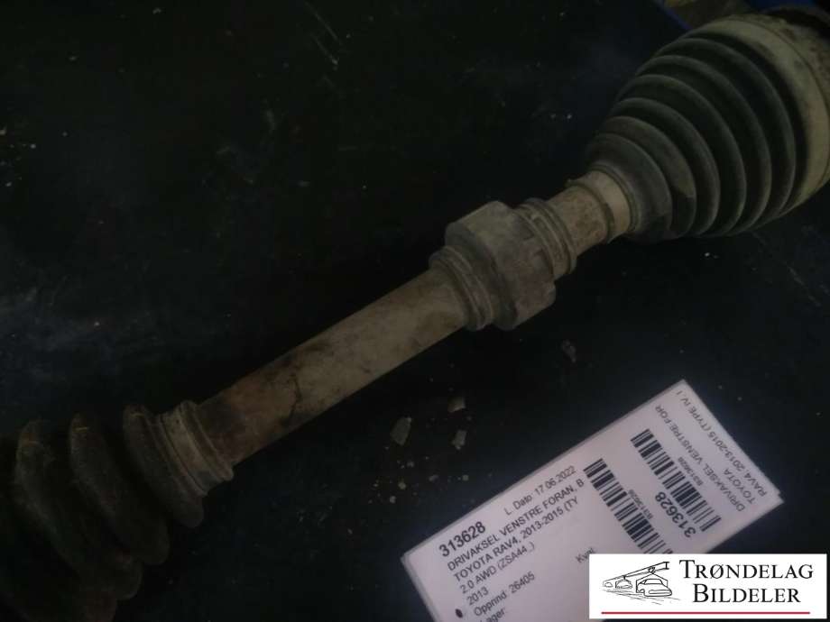 Drivaksel venstre foran, bensin/automat til Toyota RAV4 2013-2015 (Type IV, Fase 1)  (2112717 952239|)