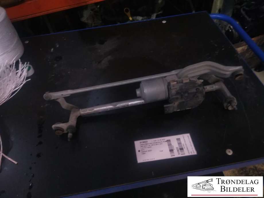 Viskermotor frontrute komplett m/overføring til VW Golf VII, 2012-2017 (Fase 1)  (BOSCH|5G1955119A)