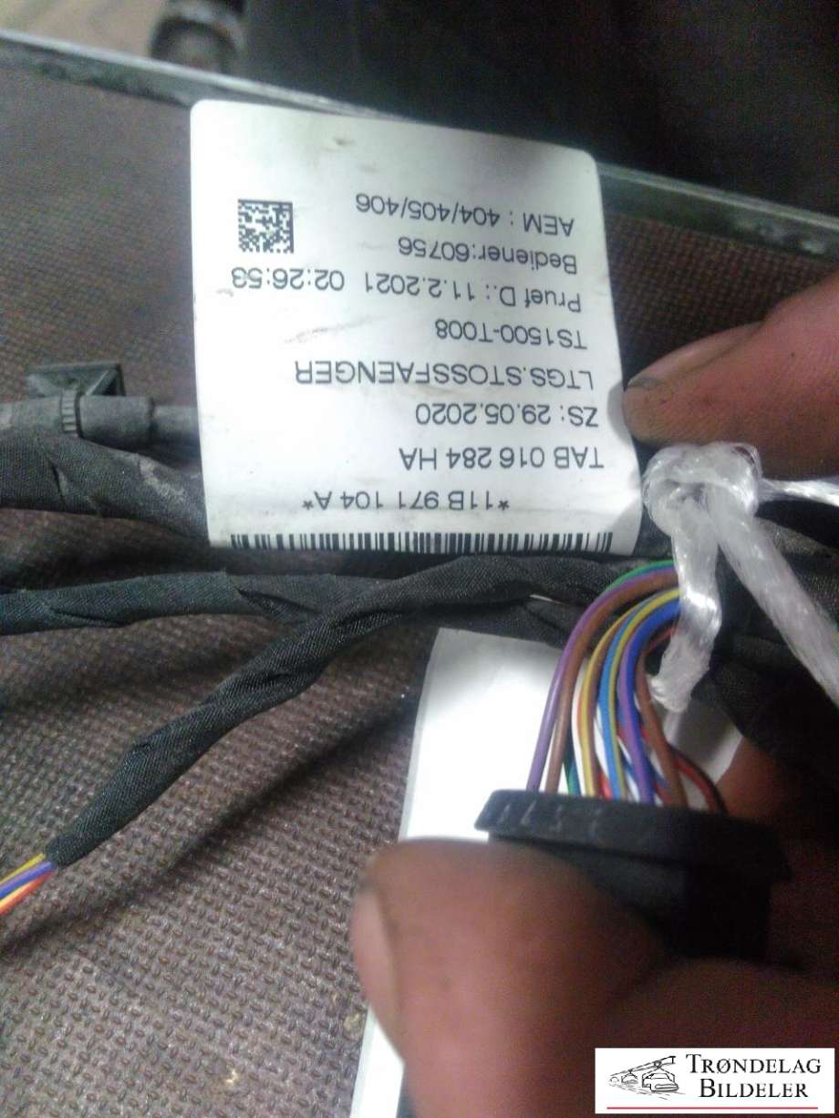 Parkeringssensor bak til VW ID.4 2020-->> (11B907104A|TAB016284HA|)