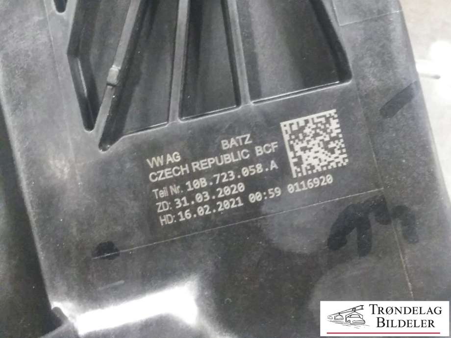 Pedal brems til VW ID.4 2020-->>  (VW AG|1EB723503|6PV014005-00|)