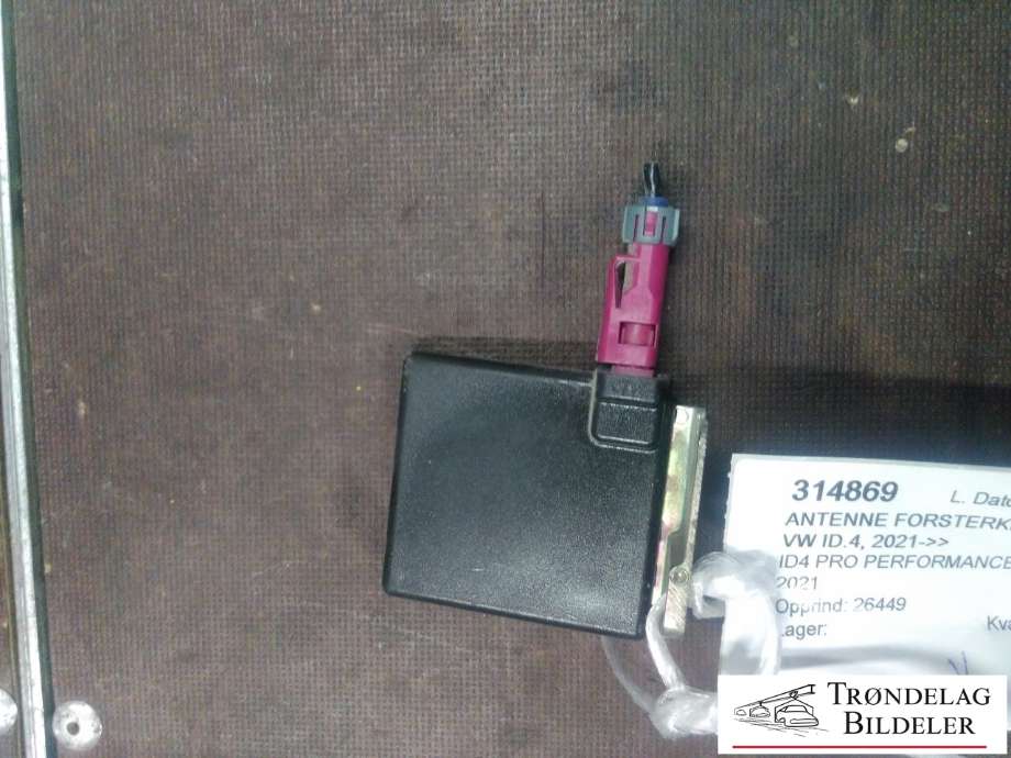 Antenne forsterker til VW ID.4 2020-->>  (VW AG|3G9035534|)