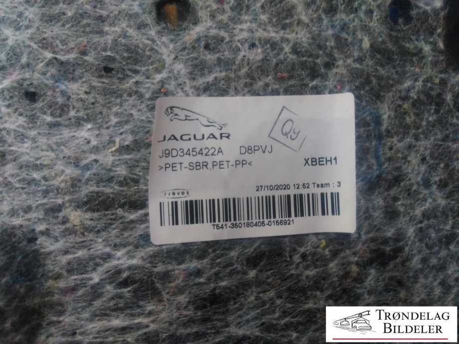 Innredning diverse til Jaguar I-PACE 2018-->>  (J9D3-45423A|)