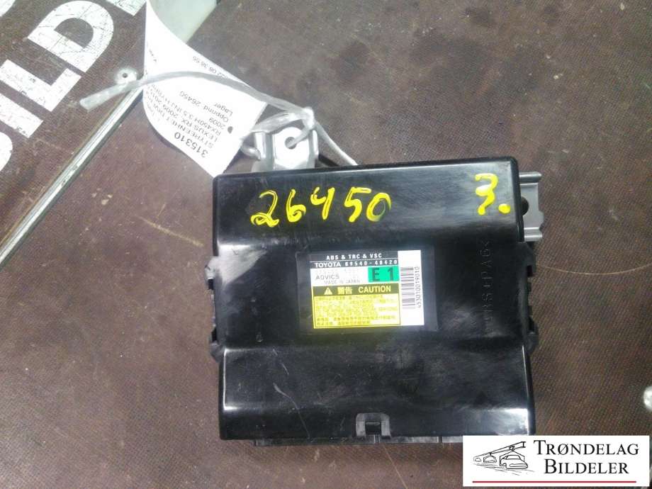 Styreenhet diverse til Lexus RX 2009-2015 (Type III) (AL10) (AL10) (ADVIES|89540-48420|079400-5301|)