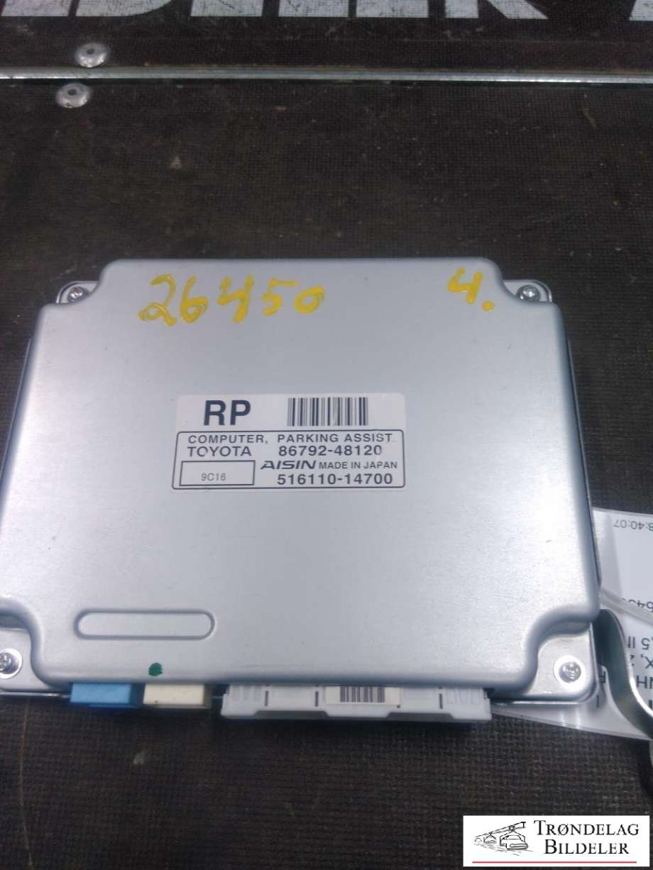 Styreenhet parkering til Lexus RX 2009-2015 (Type III) (AL10) (AL10) (AISIN|86792-48120|516110-14700|)
